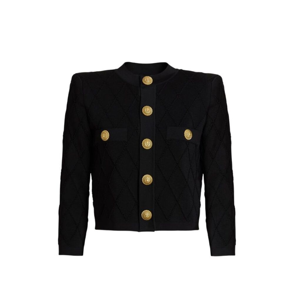 Balmain Women Cropped Cardigan